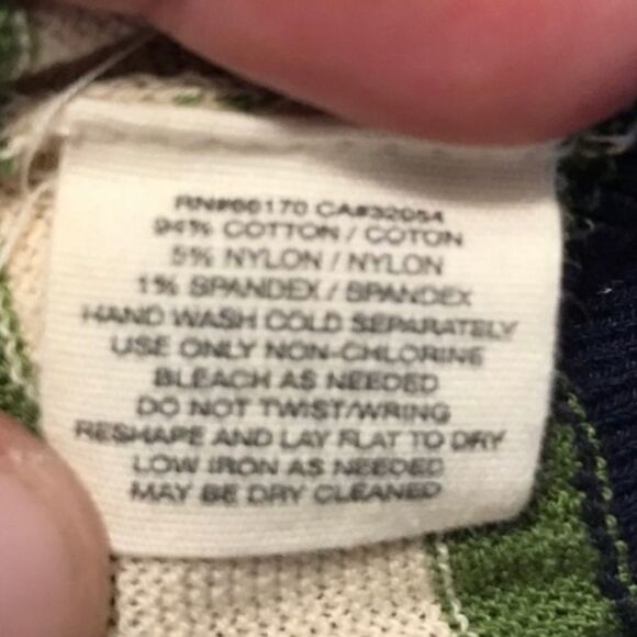 Anthropologie Yellow Bird Loblolly Striped Sweater - Picture 5 of 7